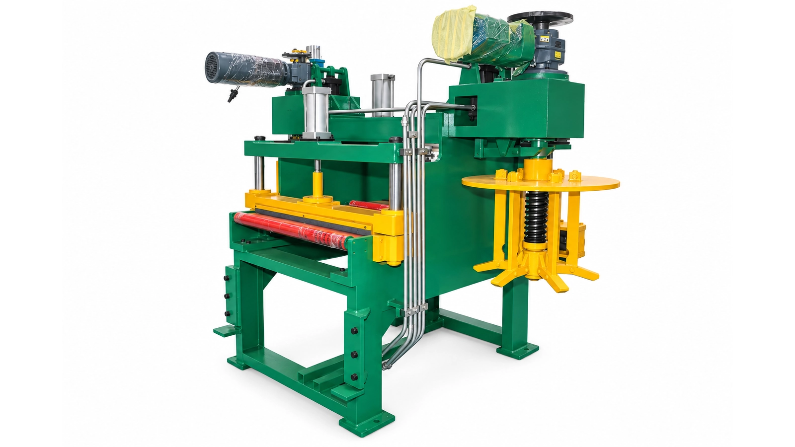 Bagian scrap winder untuk pengumpulan pinggiran pada lini 650