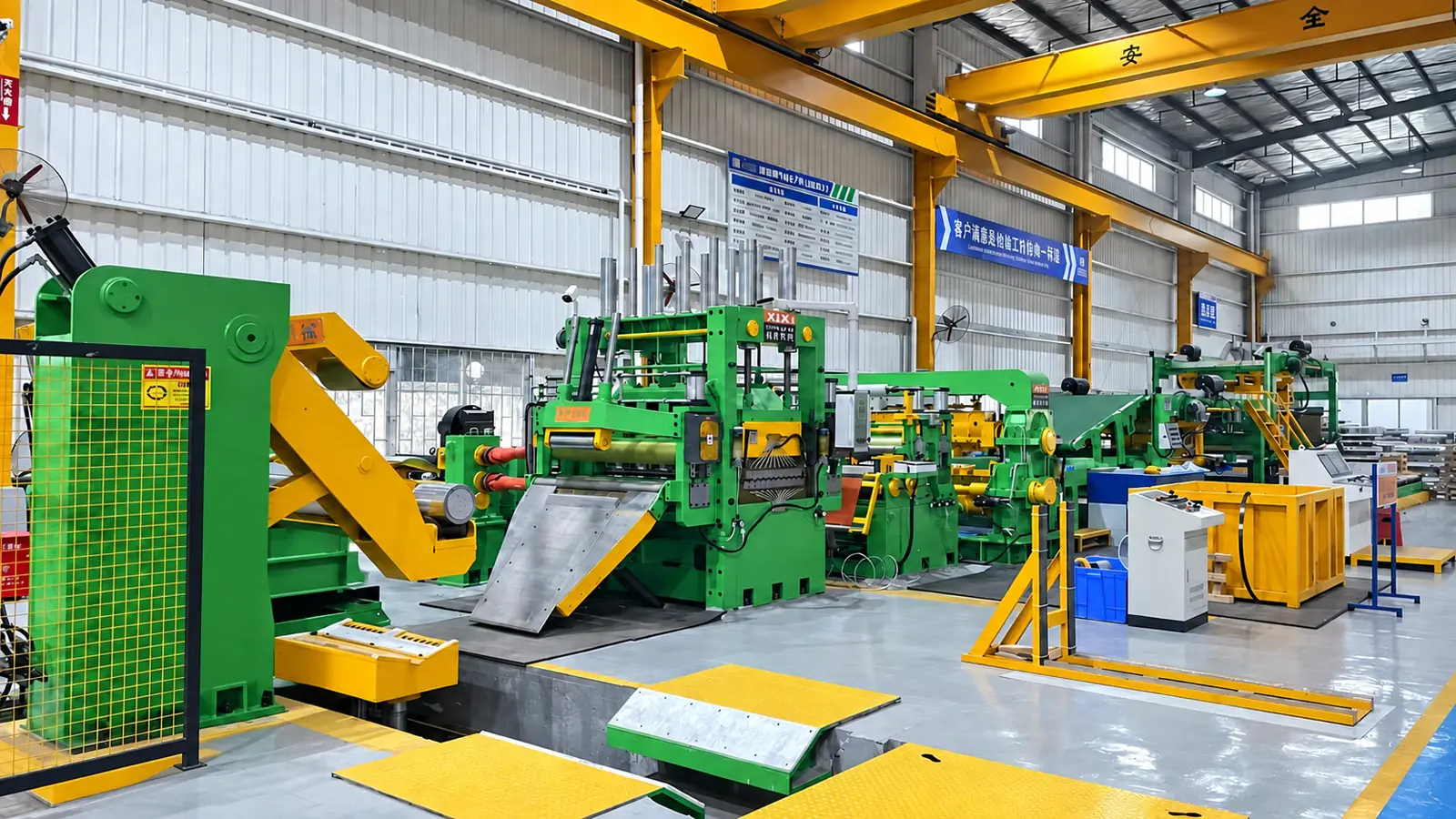 Cut to length line rotary shear 1350 — foto asli XIONGJIN — gambar 2