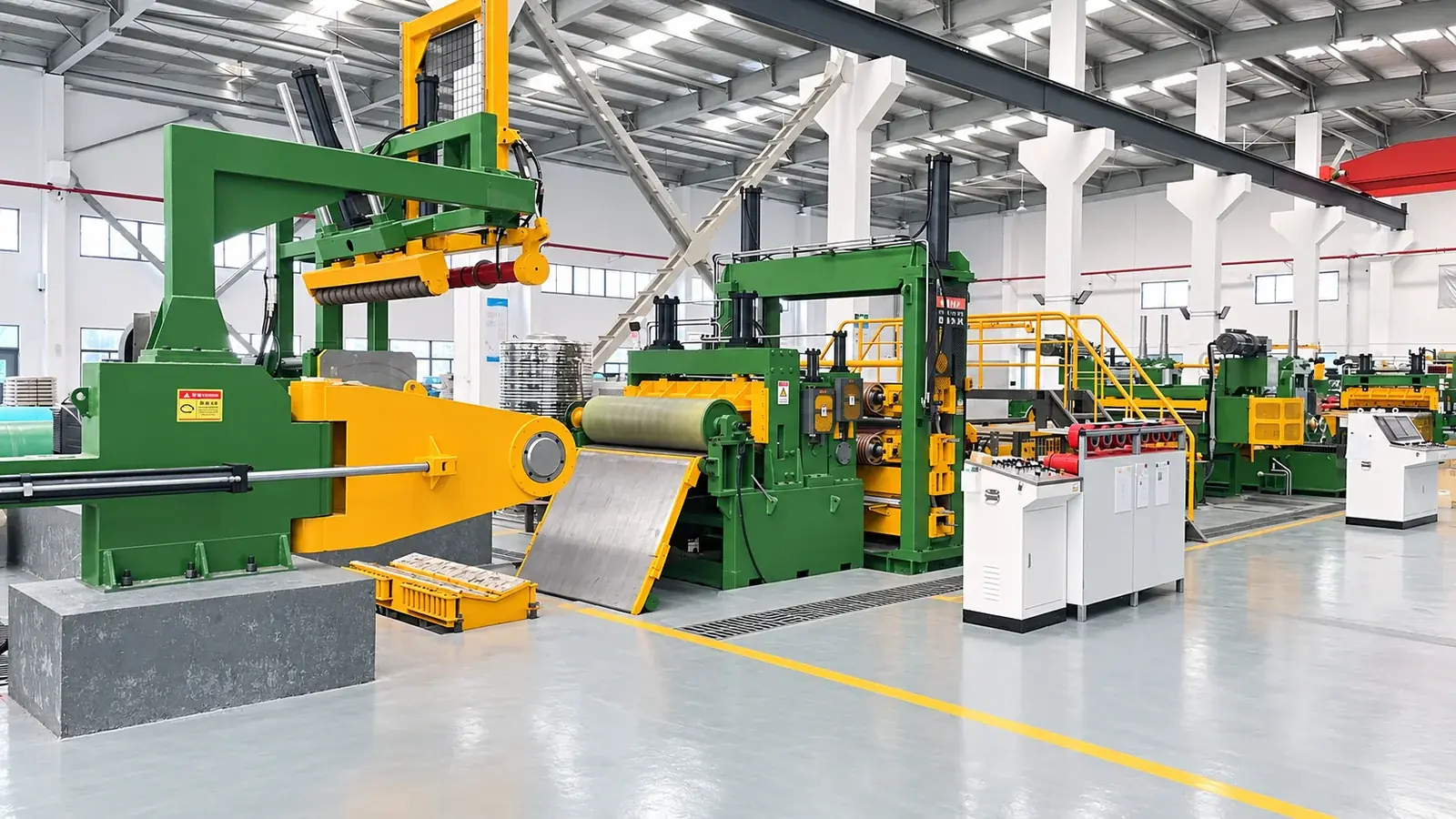 Slitting Line 1850 Belt Tension — foto asli XIONGJIN — gambar 2