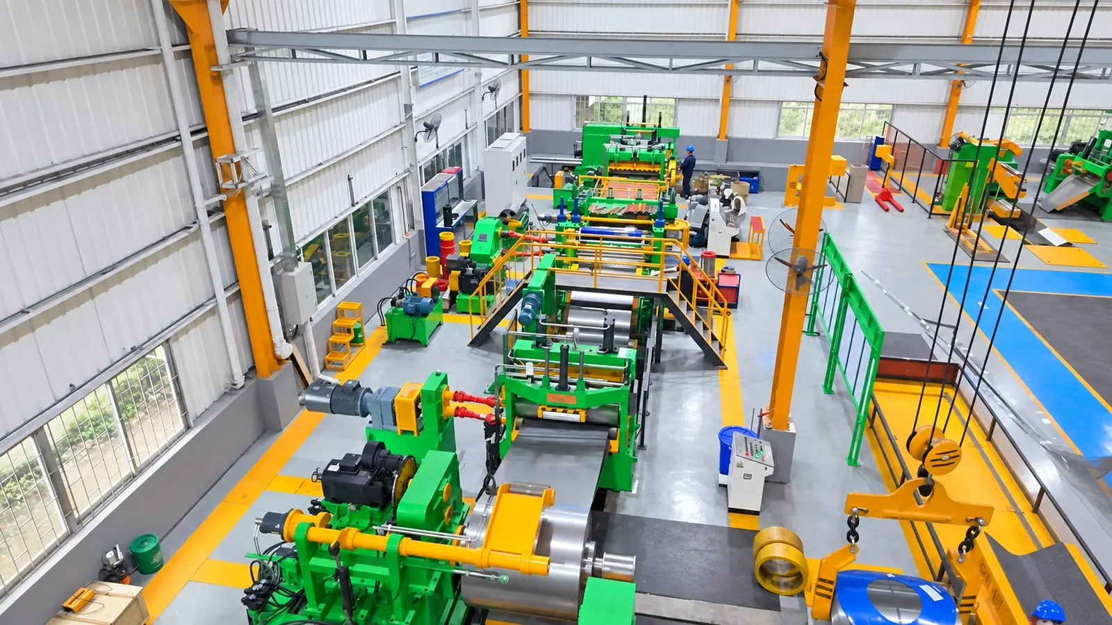 Slitting Line 1350 Presisi Tinggi — foto asli XIONGJIN