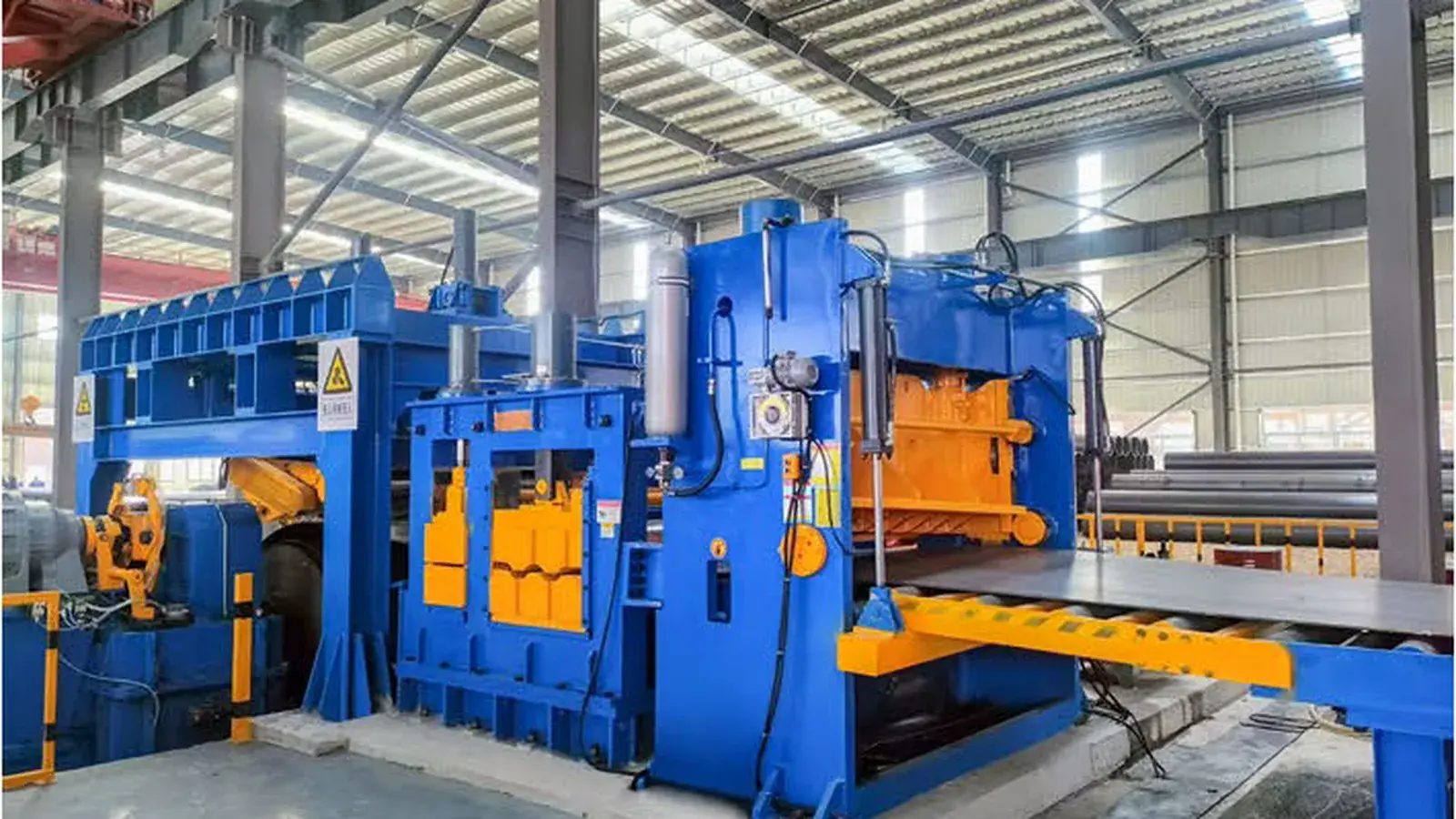 Mesin slitting heavy gauge 20 mm — foto asli XIONGJIN — gambar 3